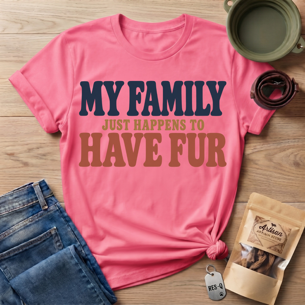 My Family Text T-Shirt