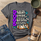 Violet DOGS   T-Shirt