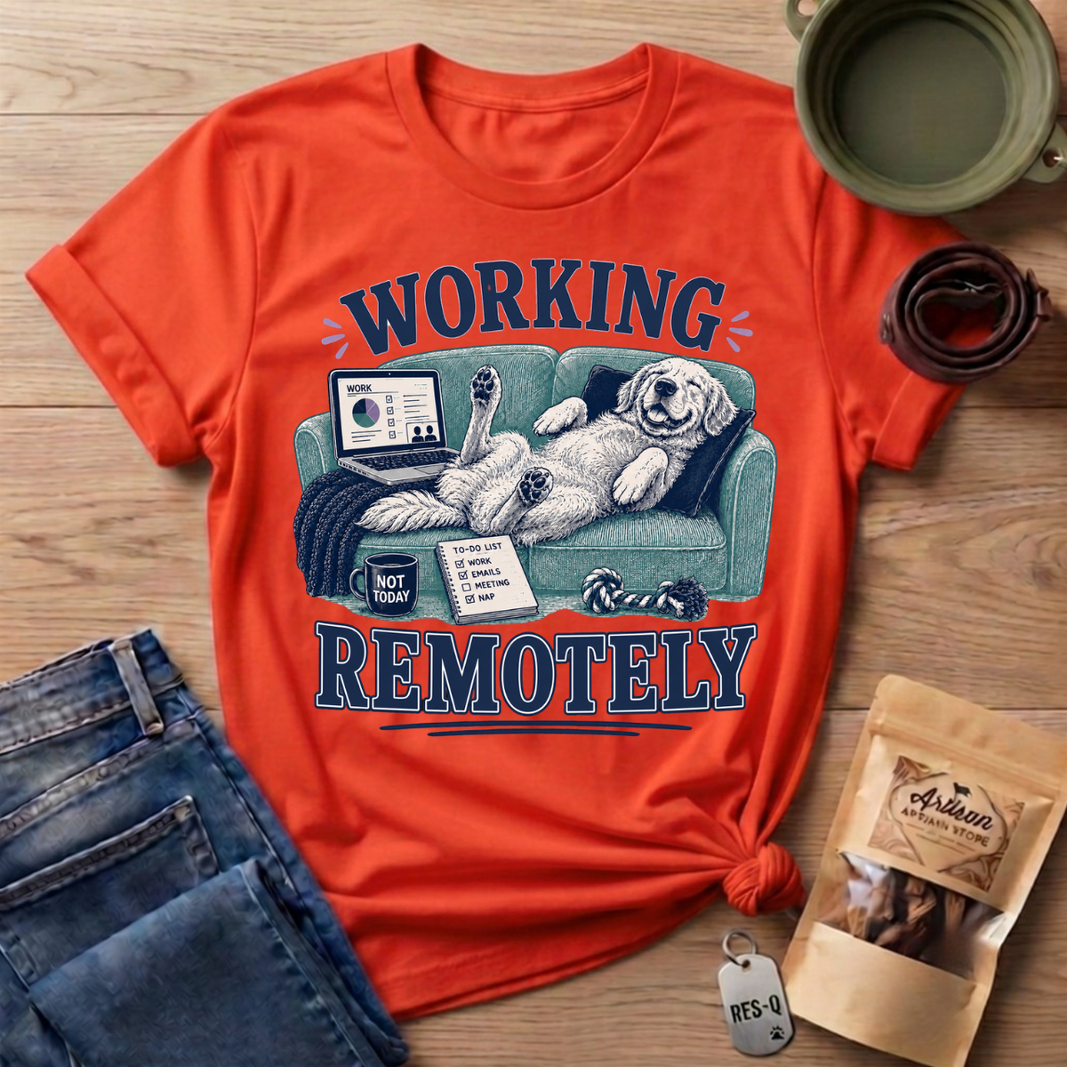 Working Remotely T-Shirt