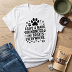 Leave A Mark Kindness And Treats Everywhere Dark Graphic T-Shirt