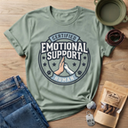 Certified Emotional Support Human T-Shirt