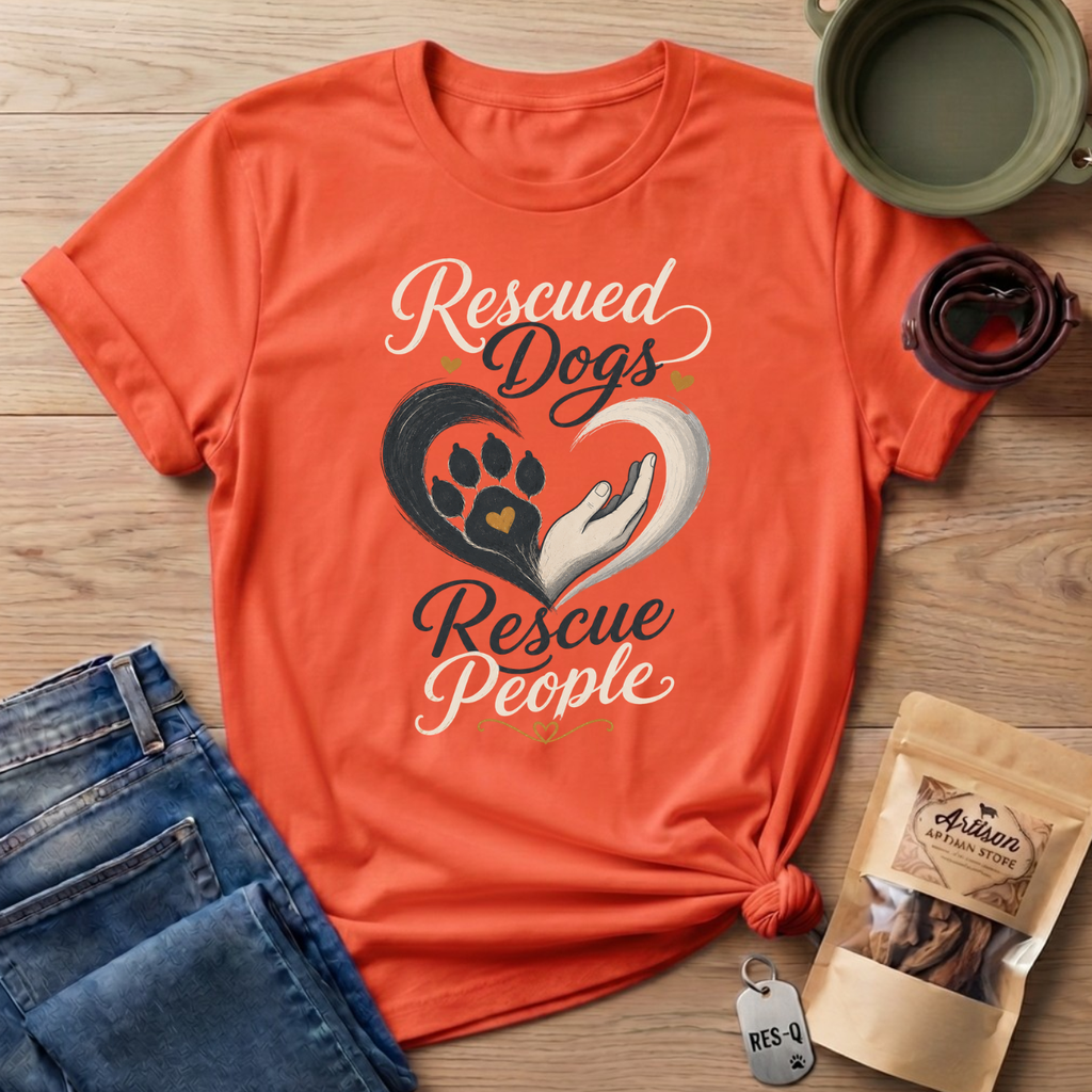 Rescued Dogs Rescue People T-Shirt