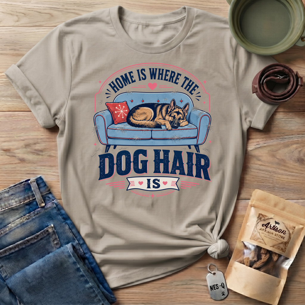 Home is Where The Dog Hair Is T-Shirt