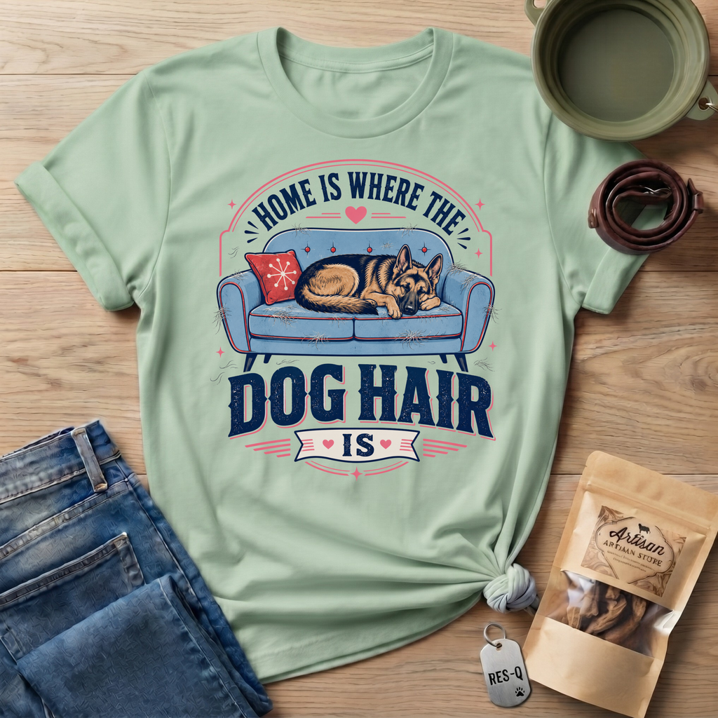 Home is Where The Dog Hair Is T-Shirt