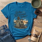 Who Rescued Who T-Shirt