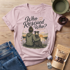 Who Rescued Who T-Shirt