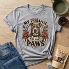 Pitbull My Therapist Has Four Paws T-Shirt