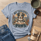Australian Shepherd My Therapist Has Four Paws T-shirt