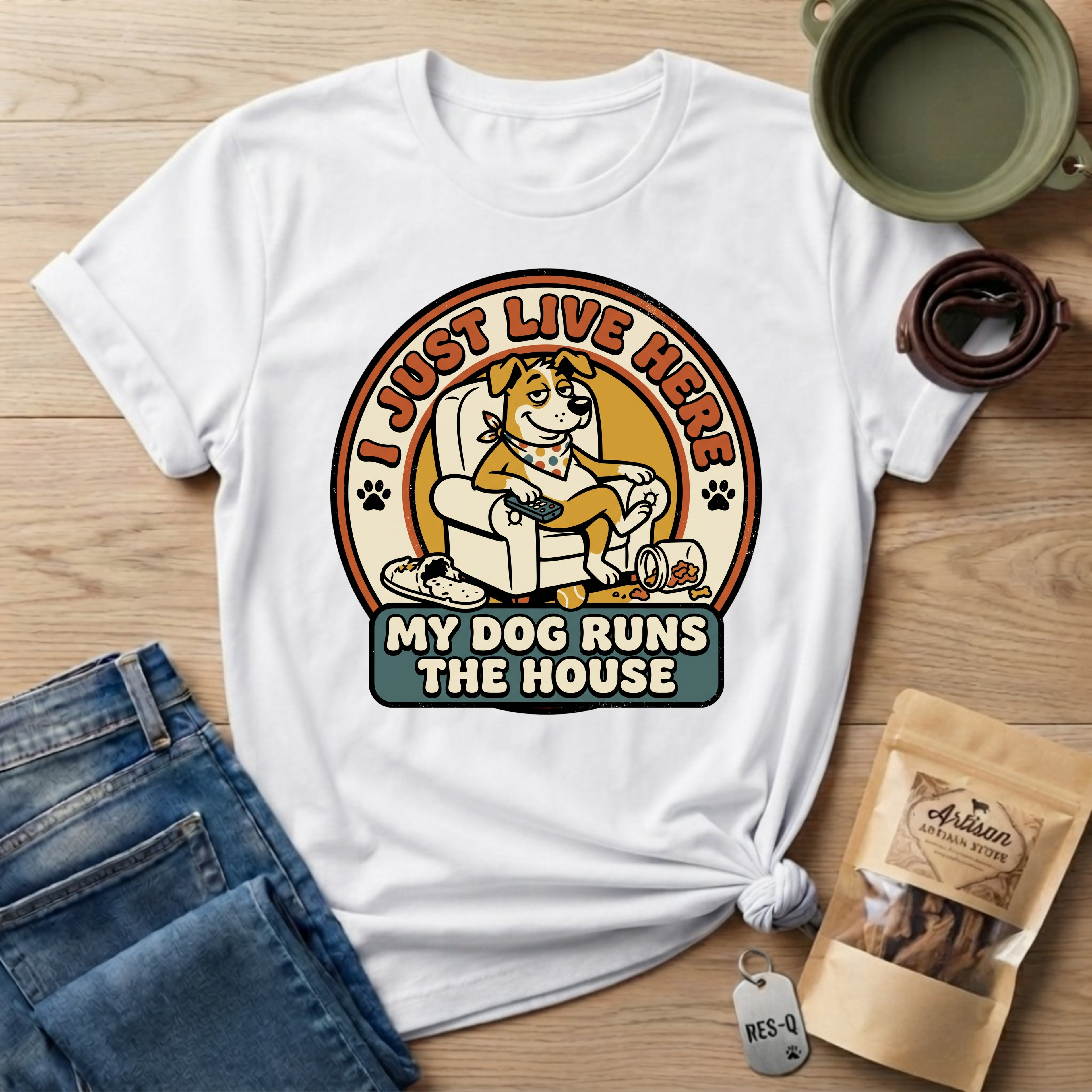 I Just Live Here T-Shirt