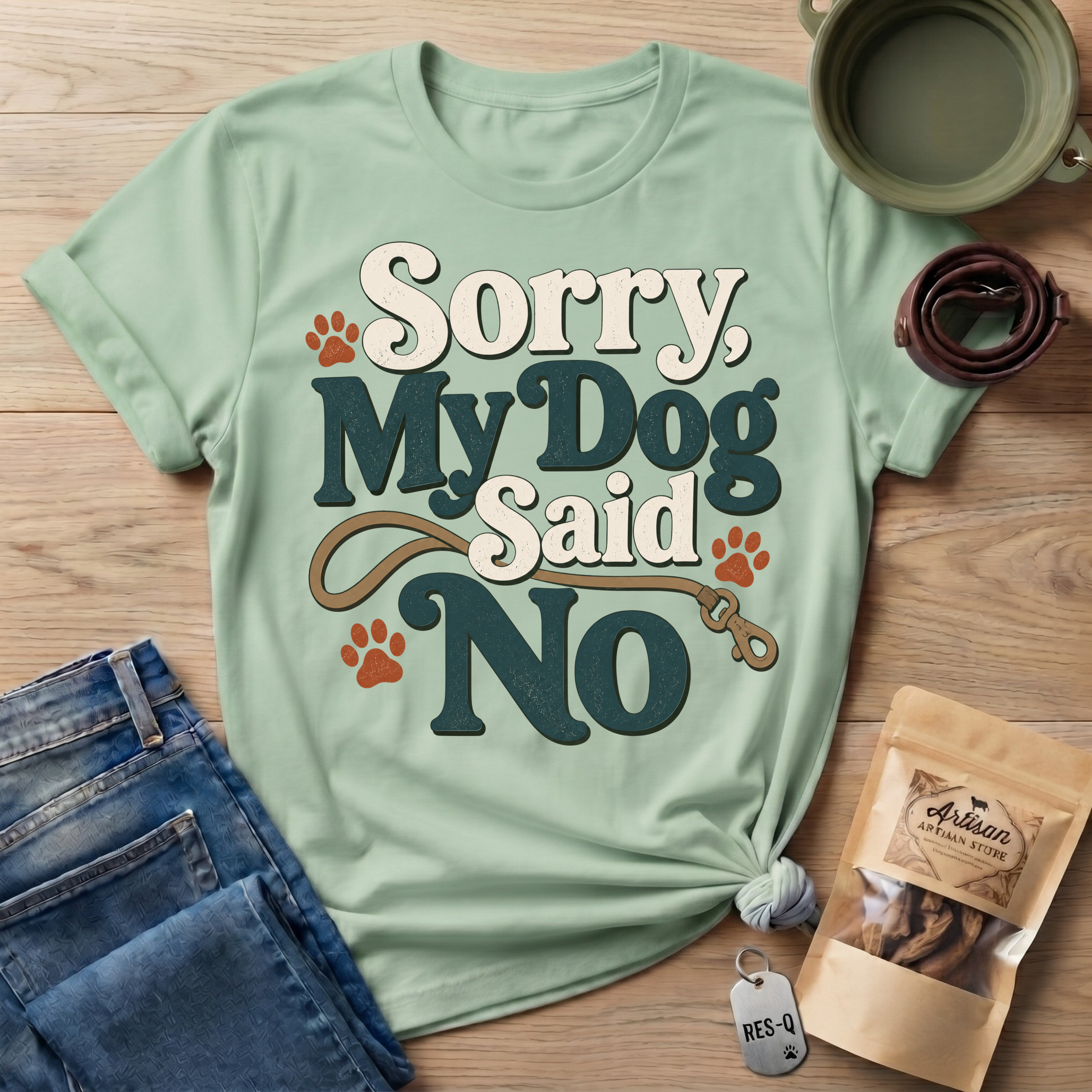 Sorry My Dog Said No T-Shirt