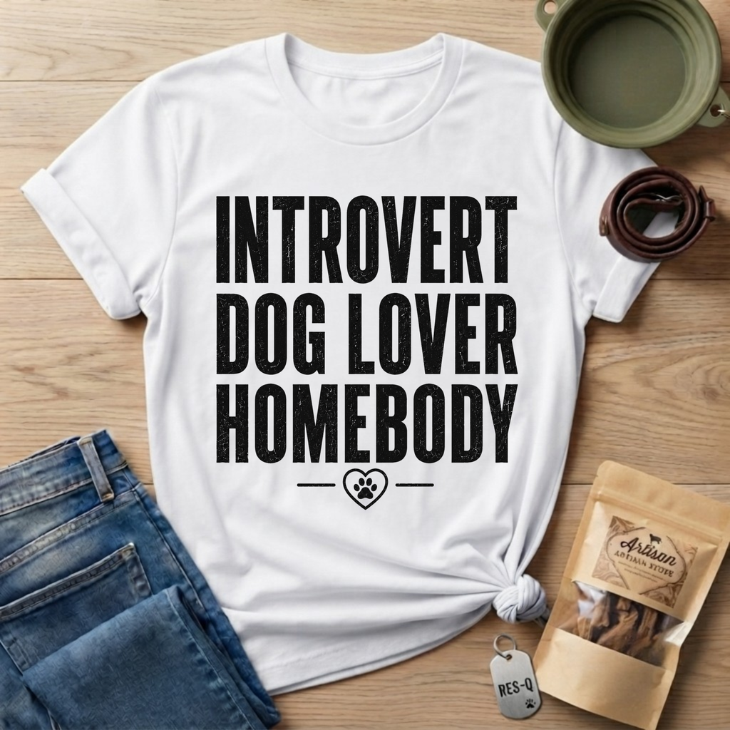 Introvert Dog Lover T-Shirt