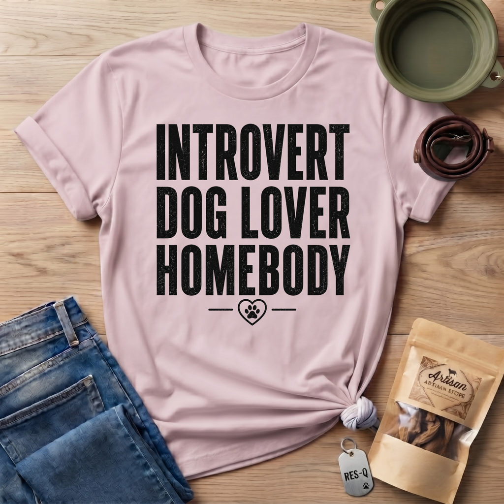 Introvert Dog Lover T-Shirt