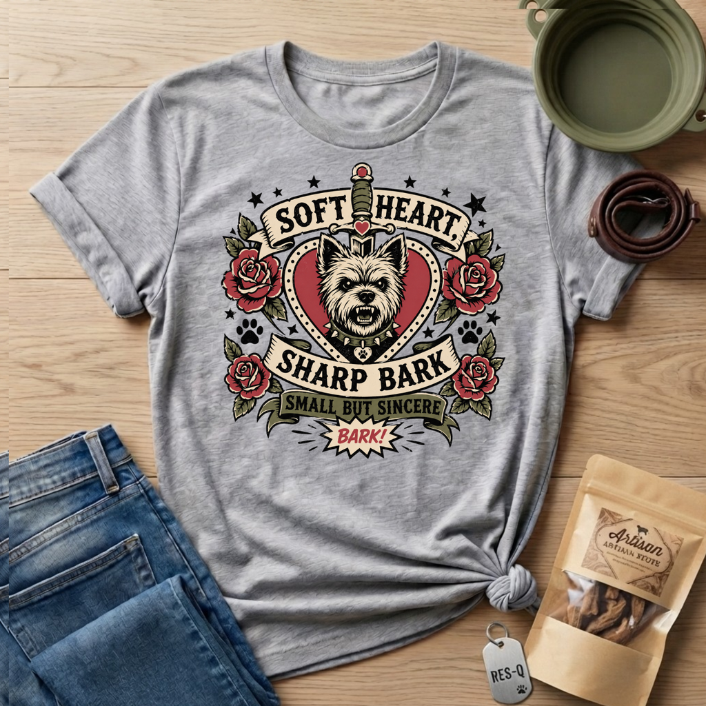Soft Heart Sharp Bark T-Shirt