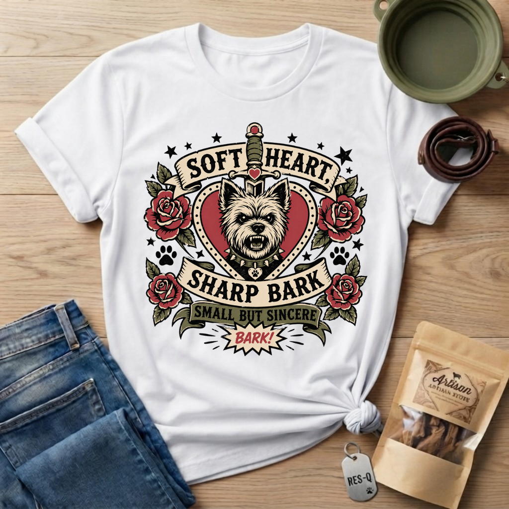 Soft Heart Sharp Bark T-Shirt