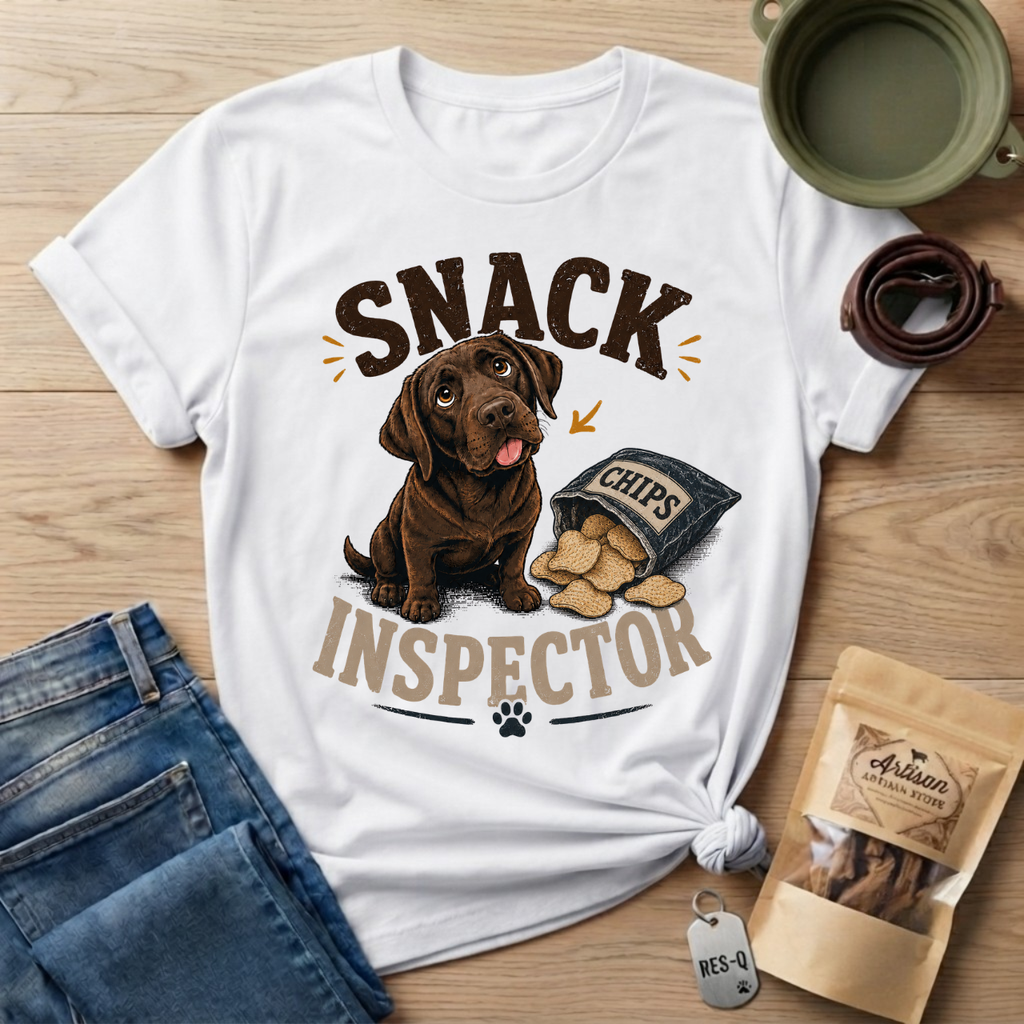 Snack Inspector Chips T-Shirt
