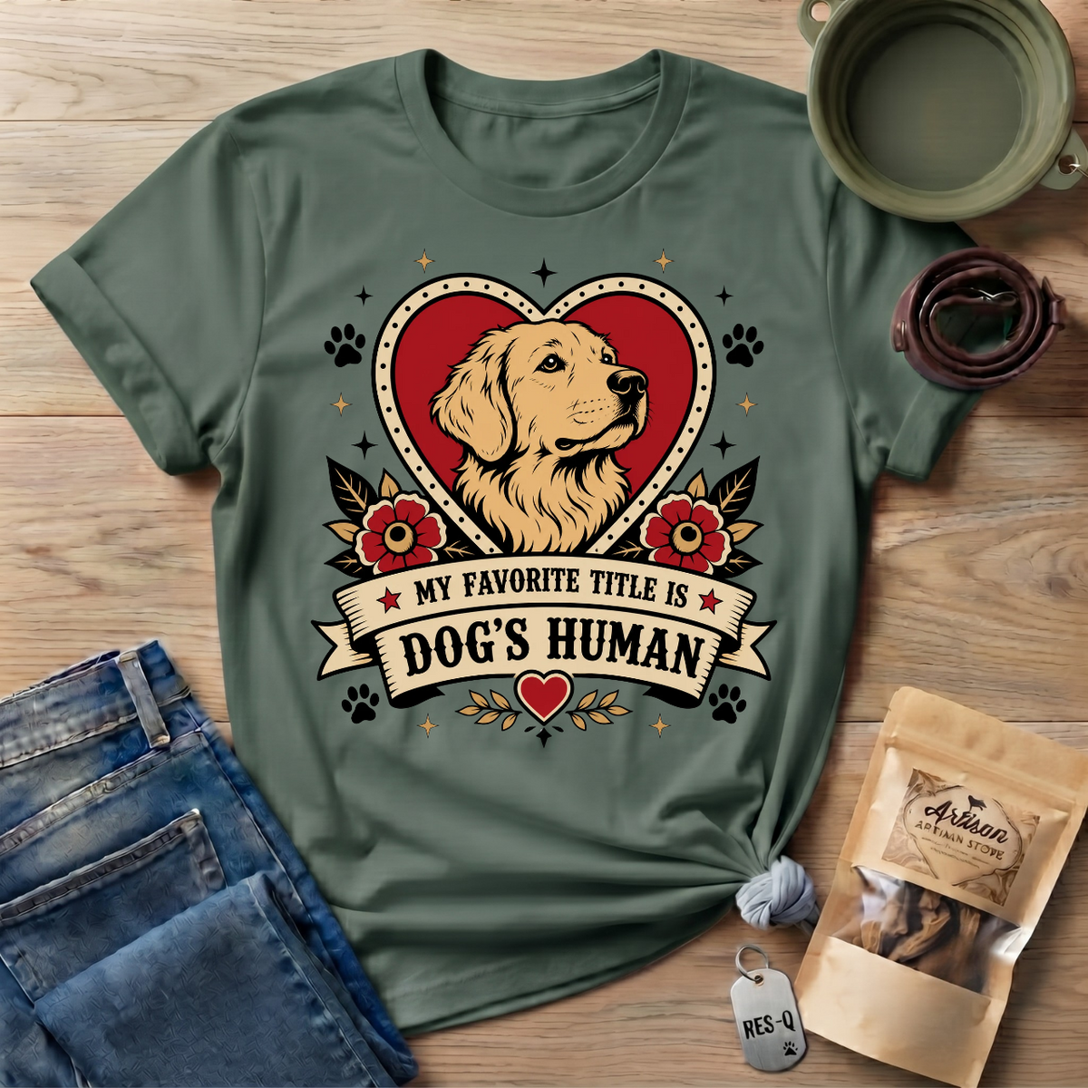 Dog's Human T-Shirt