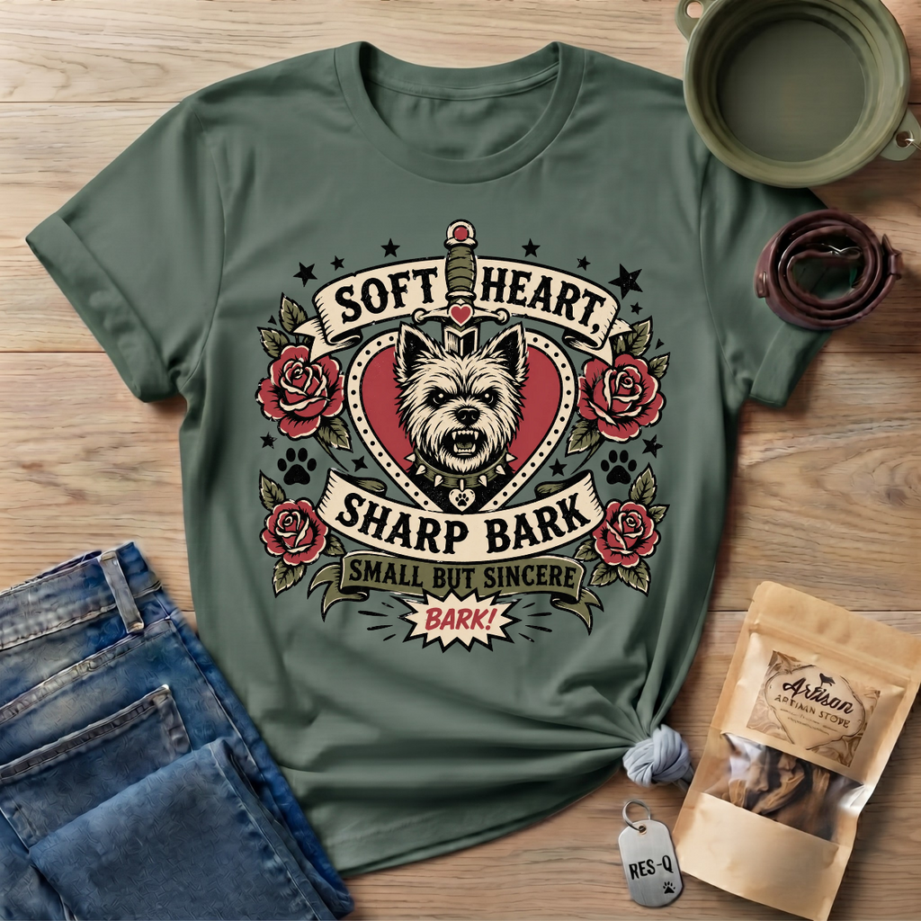 Soft Heart Sharp Bark T-Shirt
