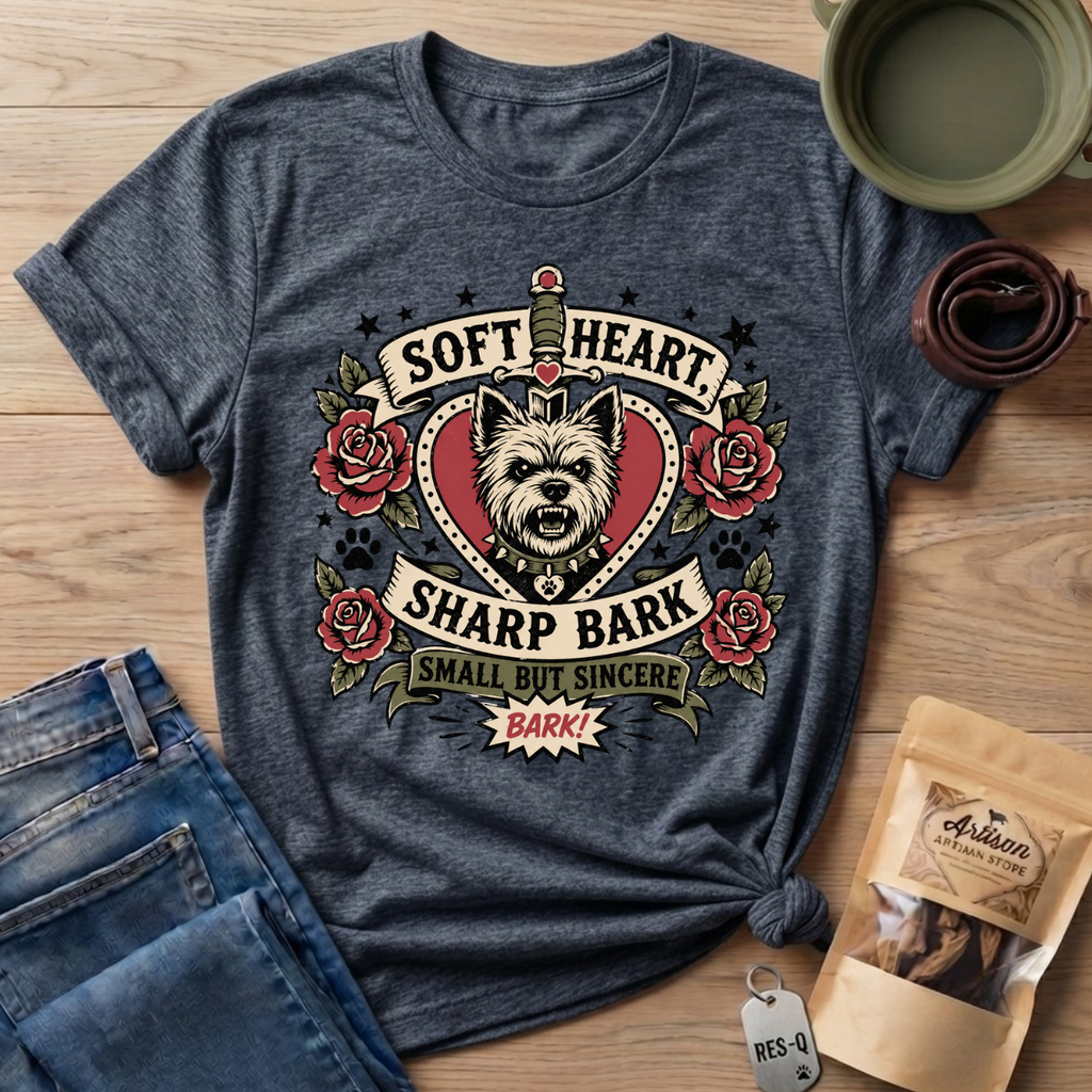 Soft Heart Sharp Bark T-Shirt