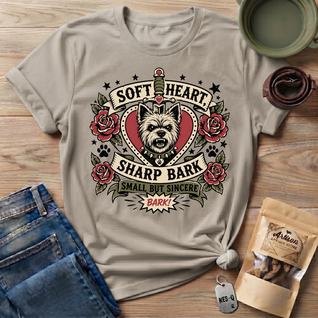 Soft Heart Sharp Bark T-Shirt