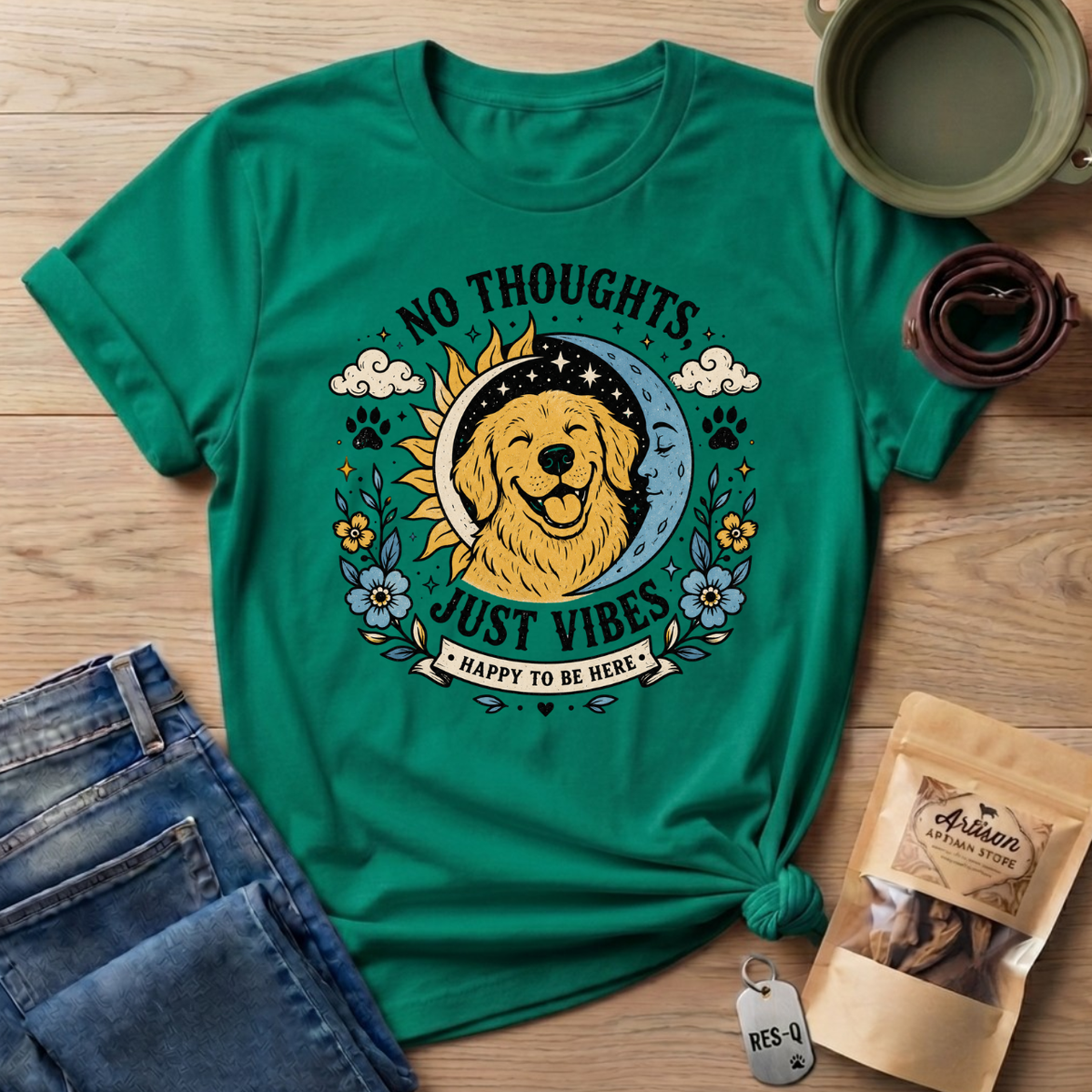 No Thoughts Just Vibes T-Shirt
