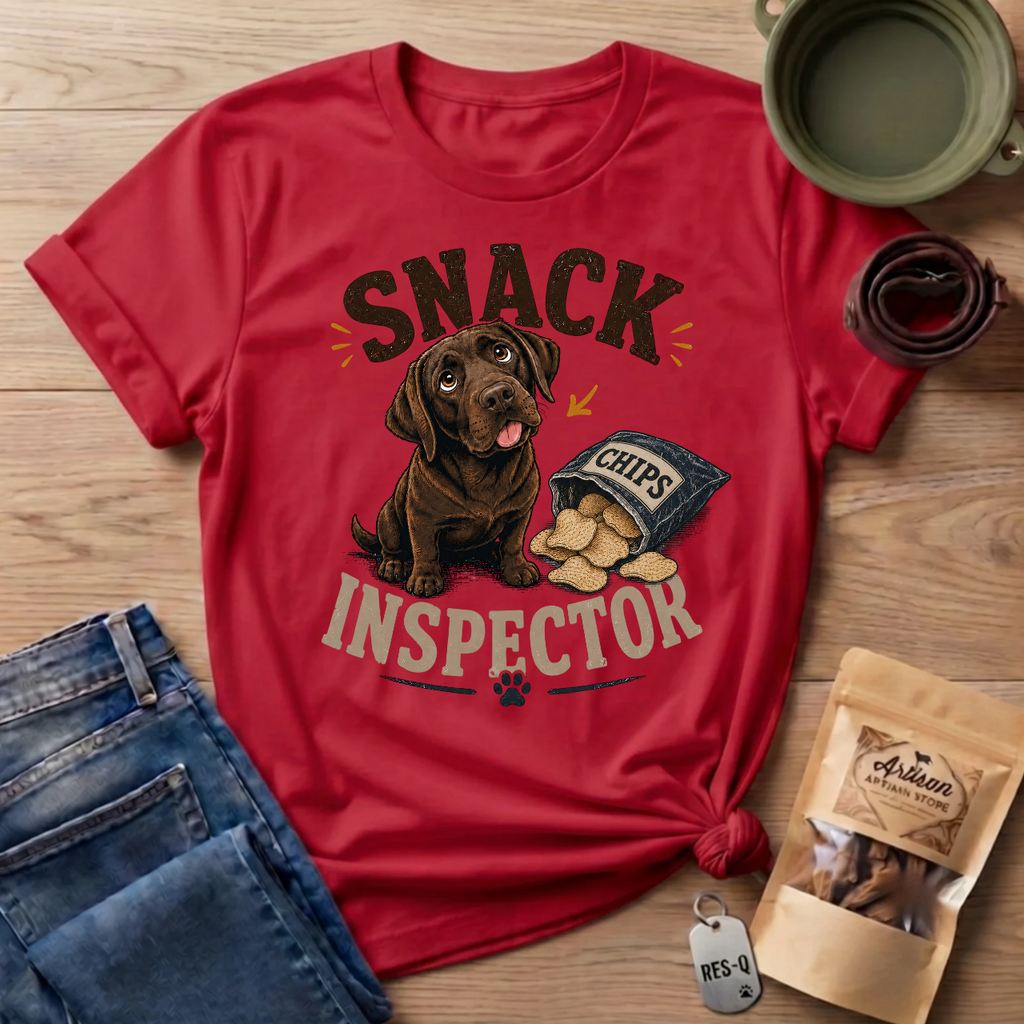 Snack Inspector Chips T-Shirt