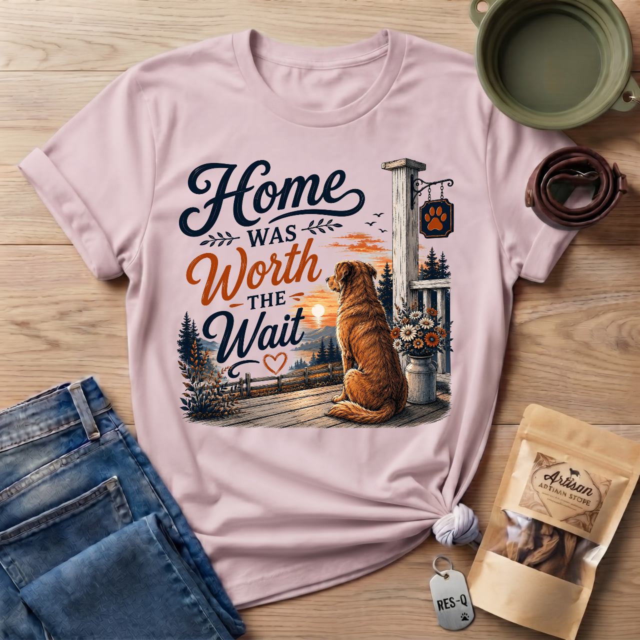 Home Was Worth The Wait T-Shirt