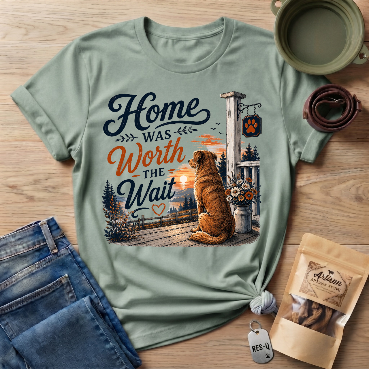 Home Was Worth The Wait T-Shirt