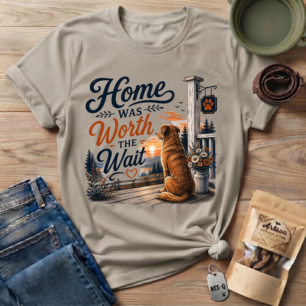 Home Was Worth The Wait T-Shirt