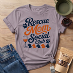 Rescue Mom Social Club T-Shirt