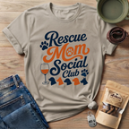 Rescue Mom Social Club T-Shirt