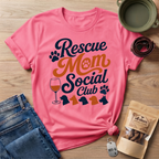 Rescue Mom Social Club T-Shirt