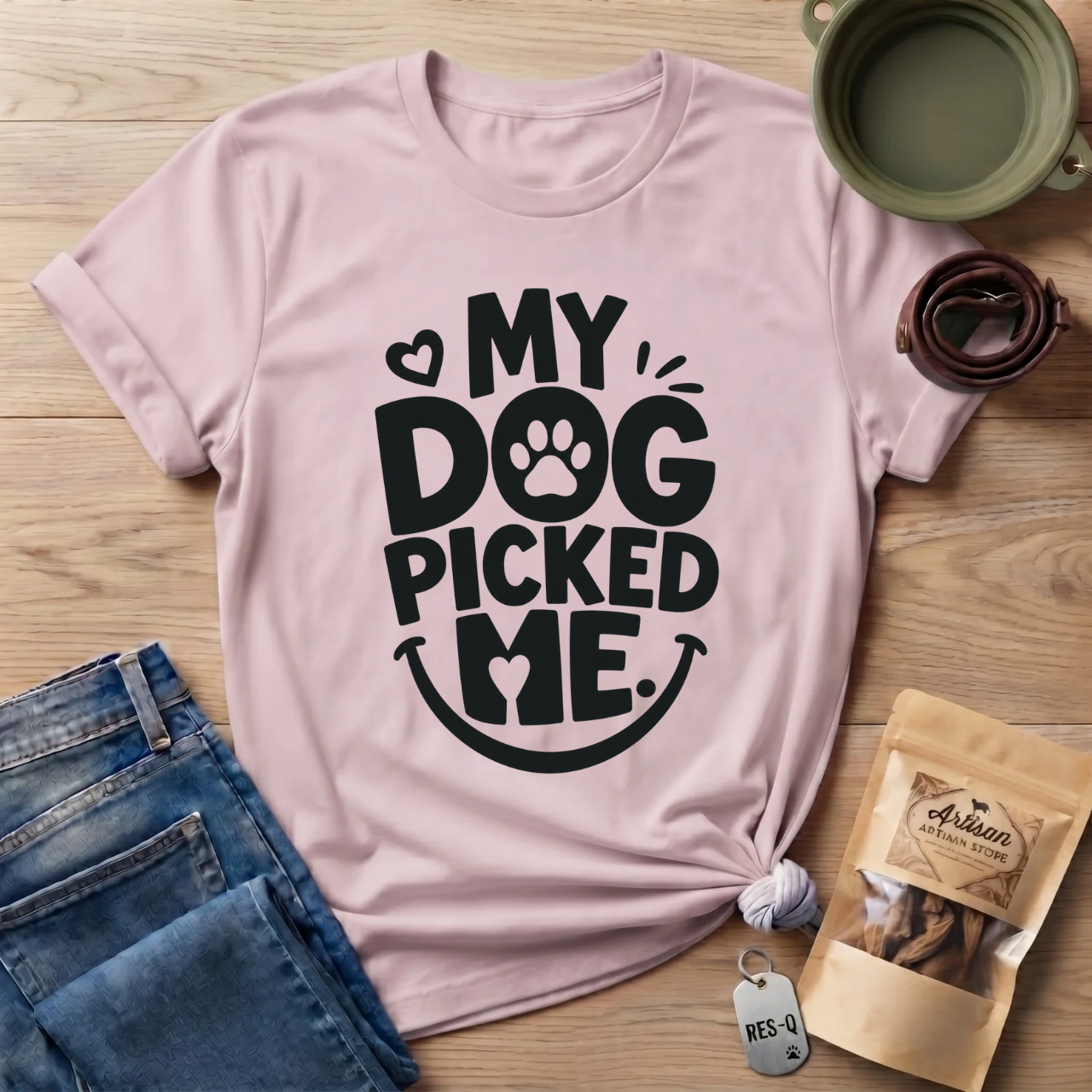 My Dog Picked Me T-Shirt