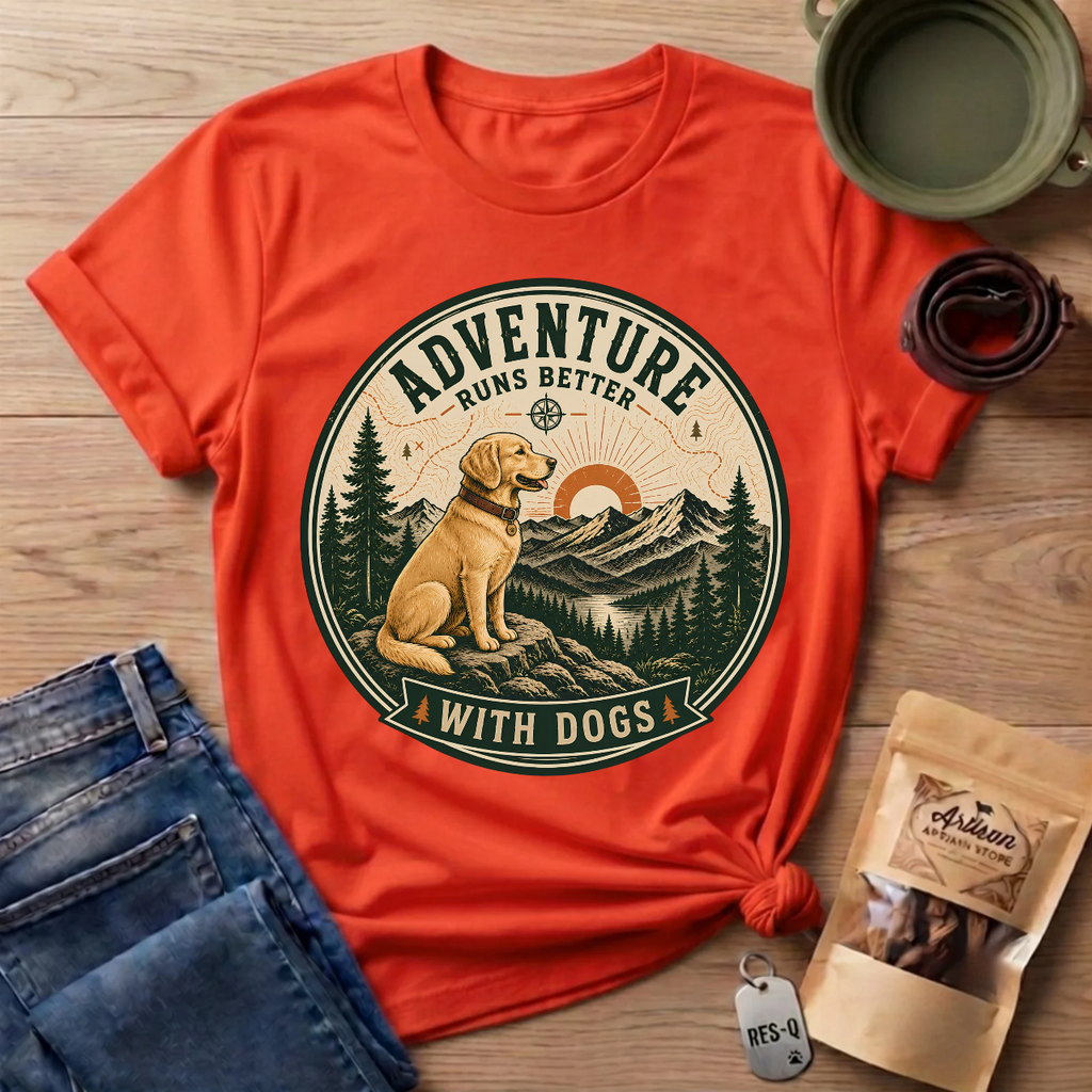 Adventure Runs Better T-Shirt