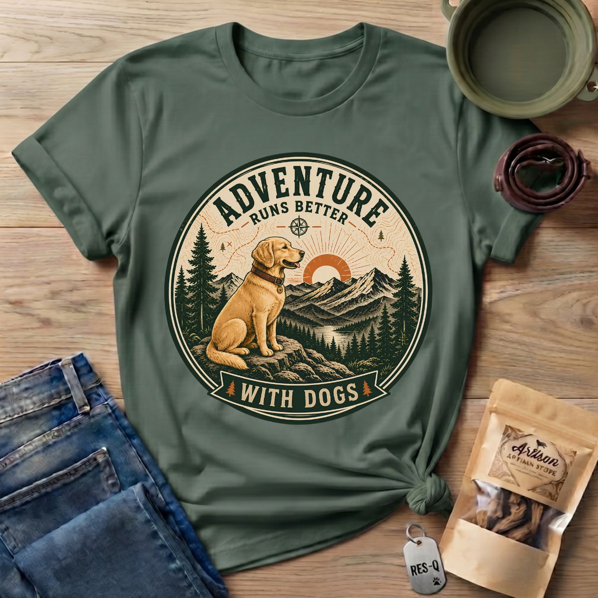 Adventure Runs Better T-Shirt