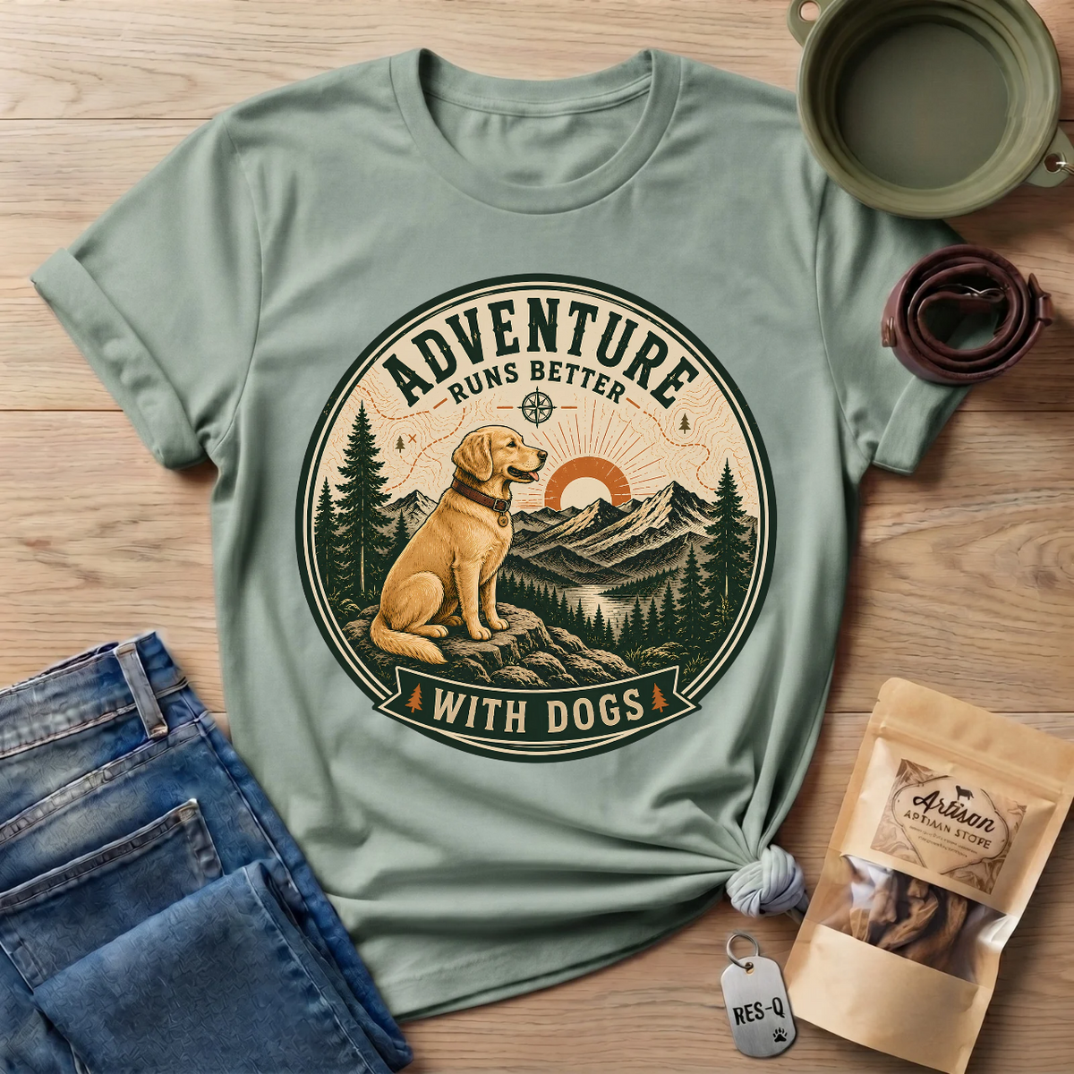 Adventure Runs Better T-Shirt