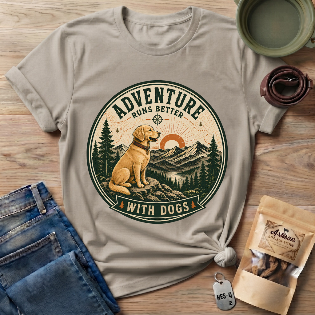 Adventure Runs Better T-Shirt
