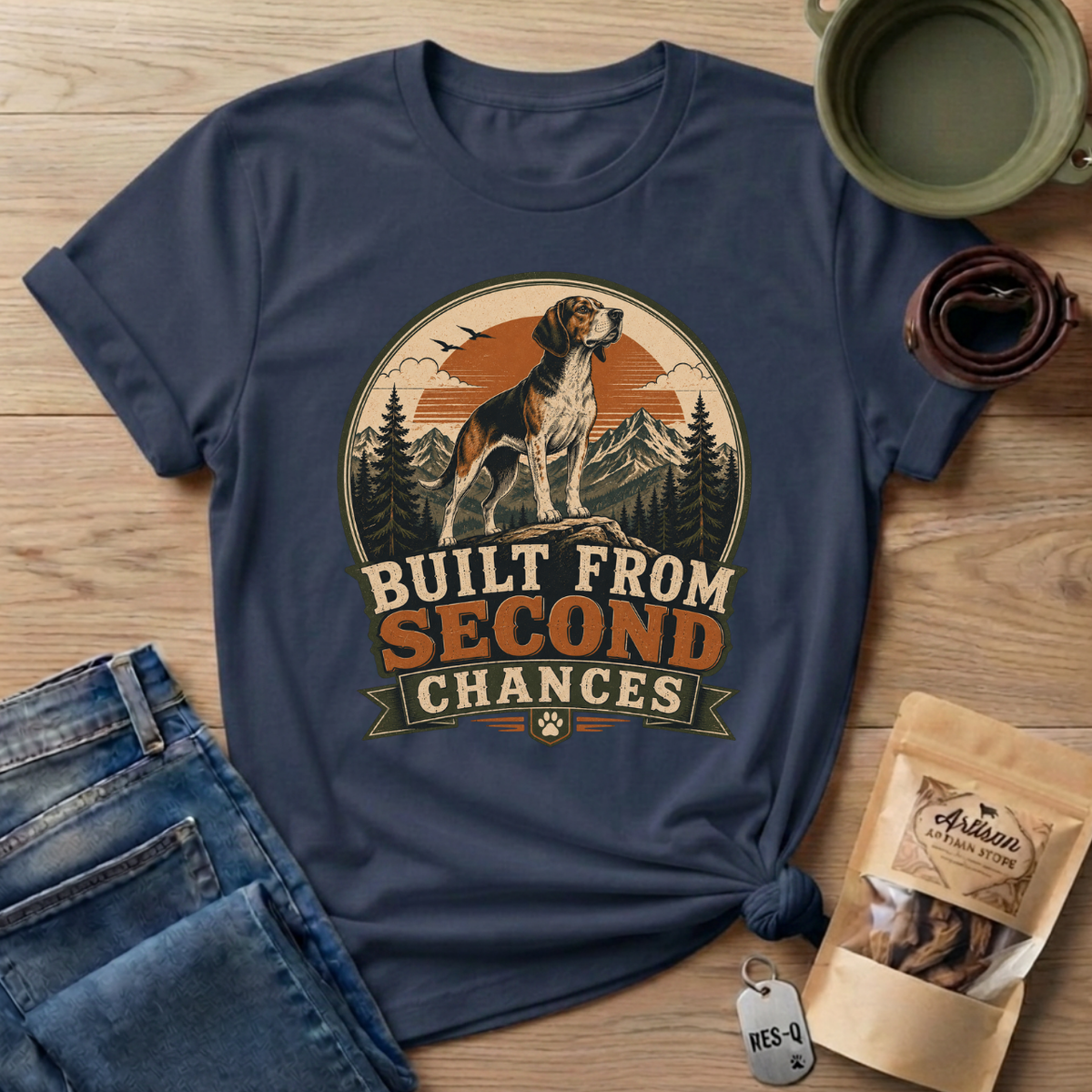 Built From Second Chances T-Shirt