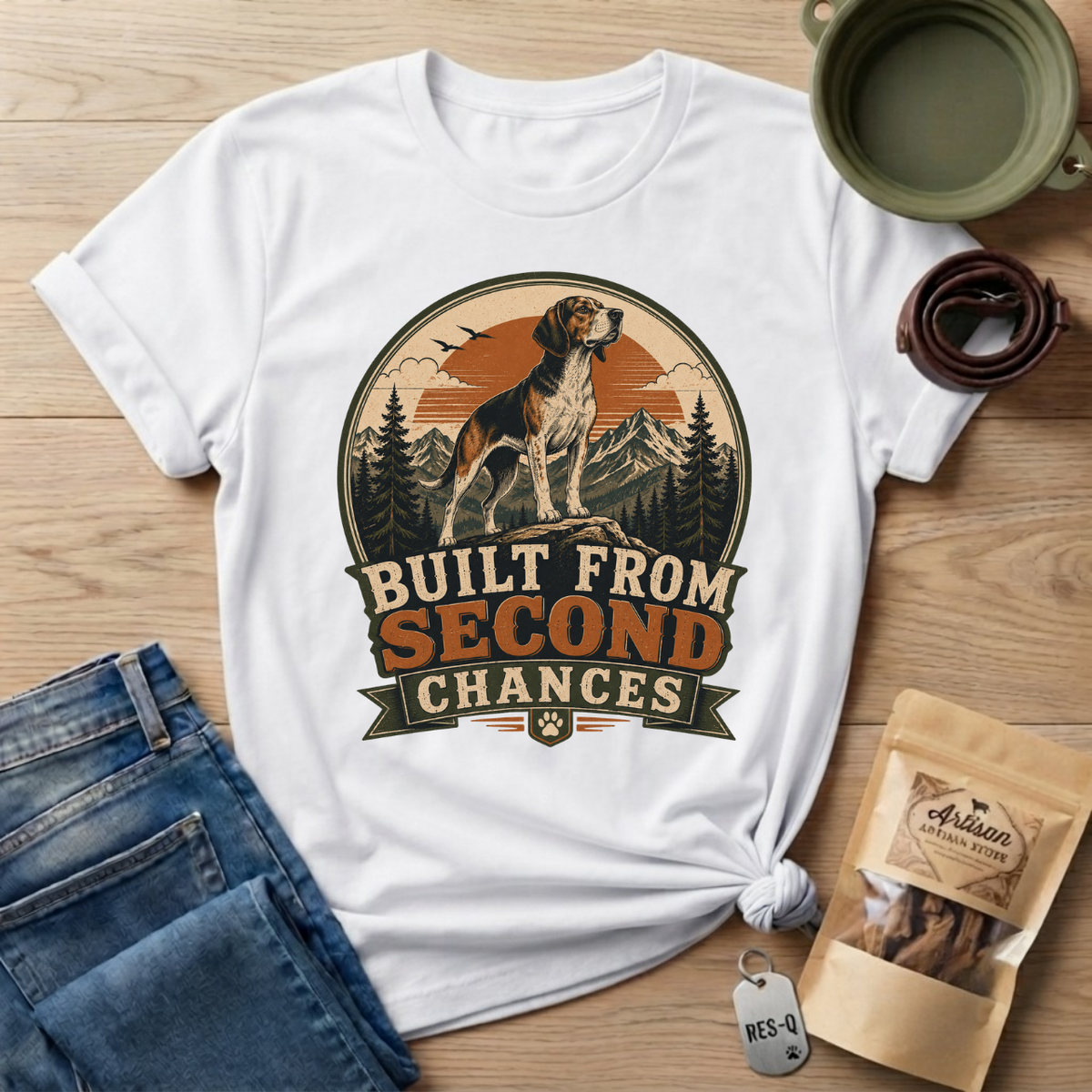 Built From Second Chances T-Shirt