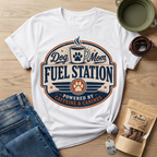 Dog Mom Fuel Station T-Shirt