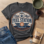 Dog Mom Fuel Station T-Shirt
