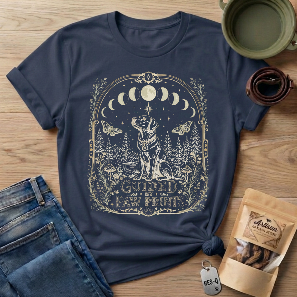 Guided by Paw Prints T-Shirt