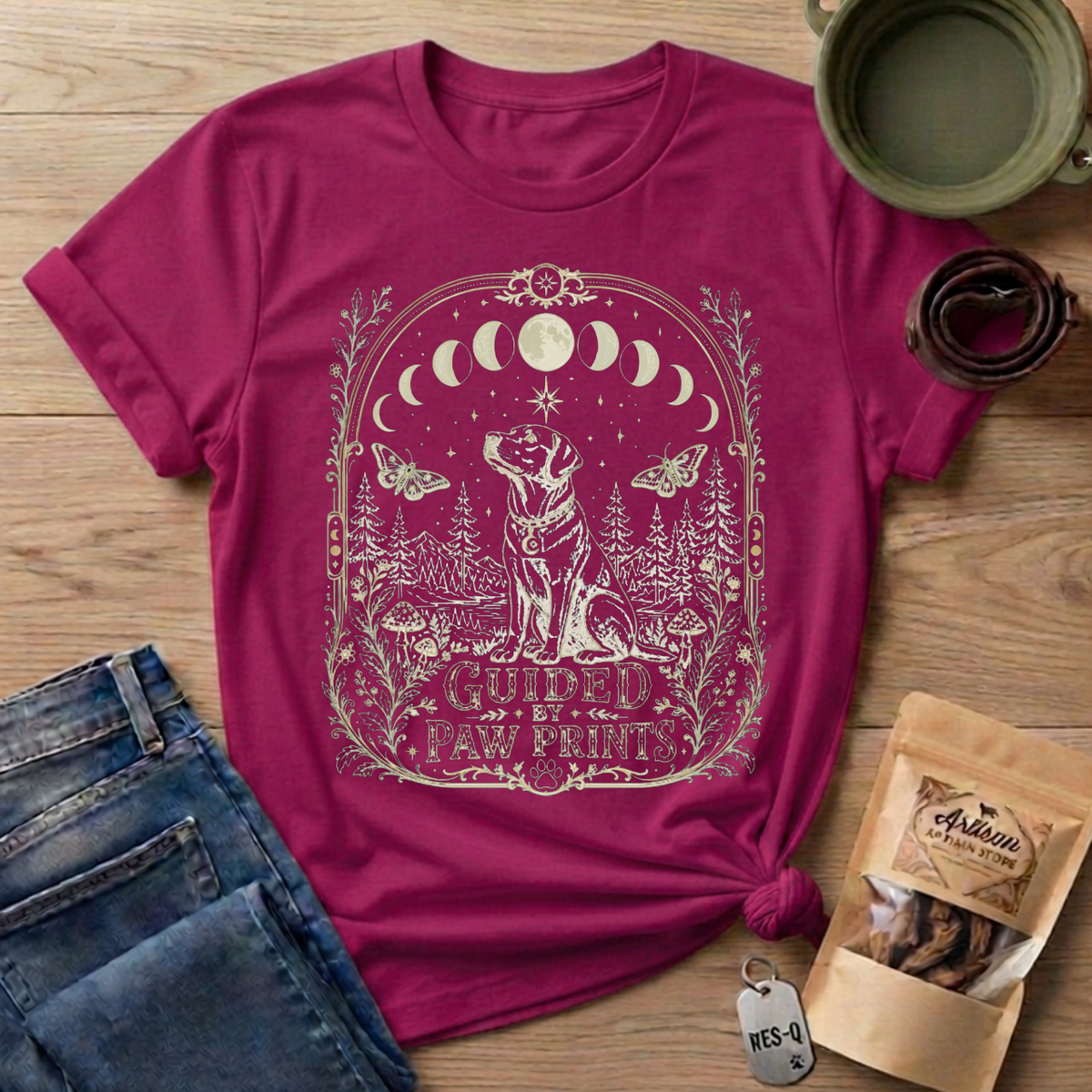 Guided by Paw Prints T-Shirt