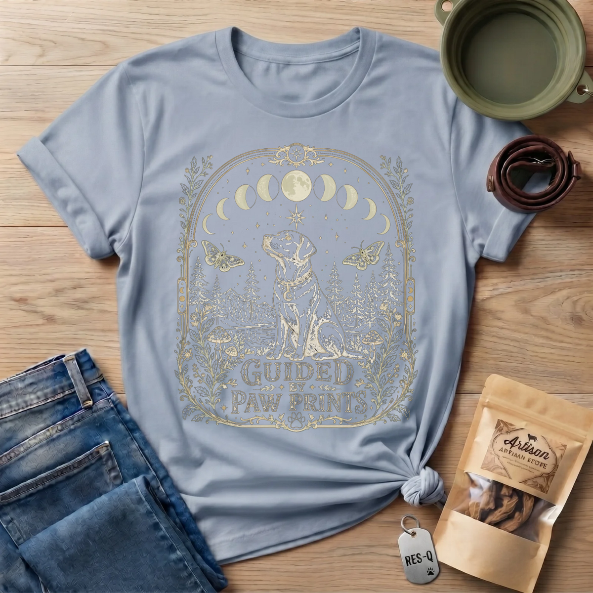 Guided by Paw Prints T-Shirt