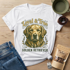 Loyal and True Golden Retriever T-Shirt