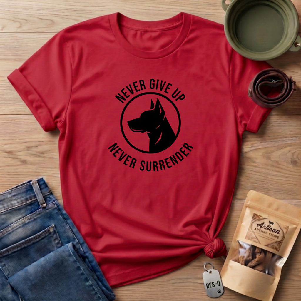Never Give Up Never Surrender T-Shirt