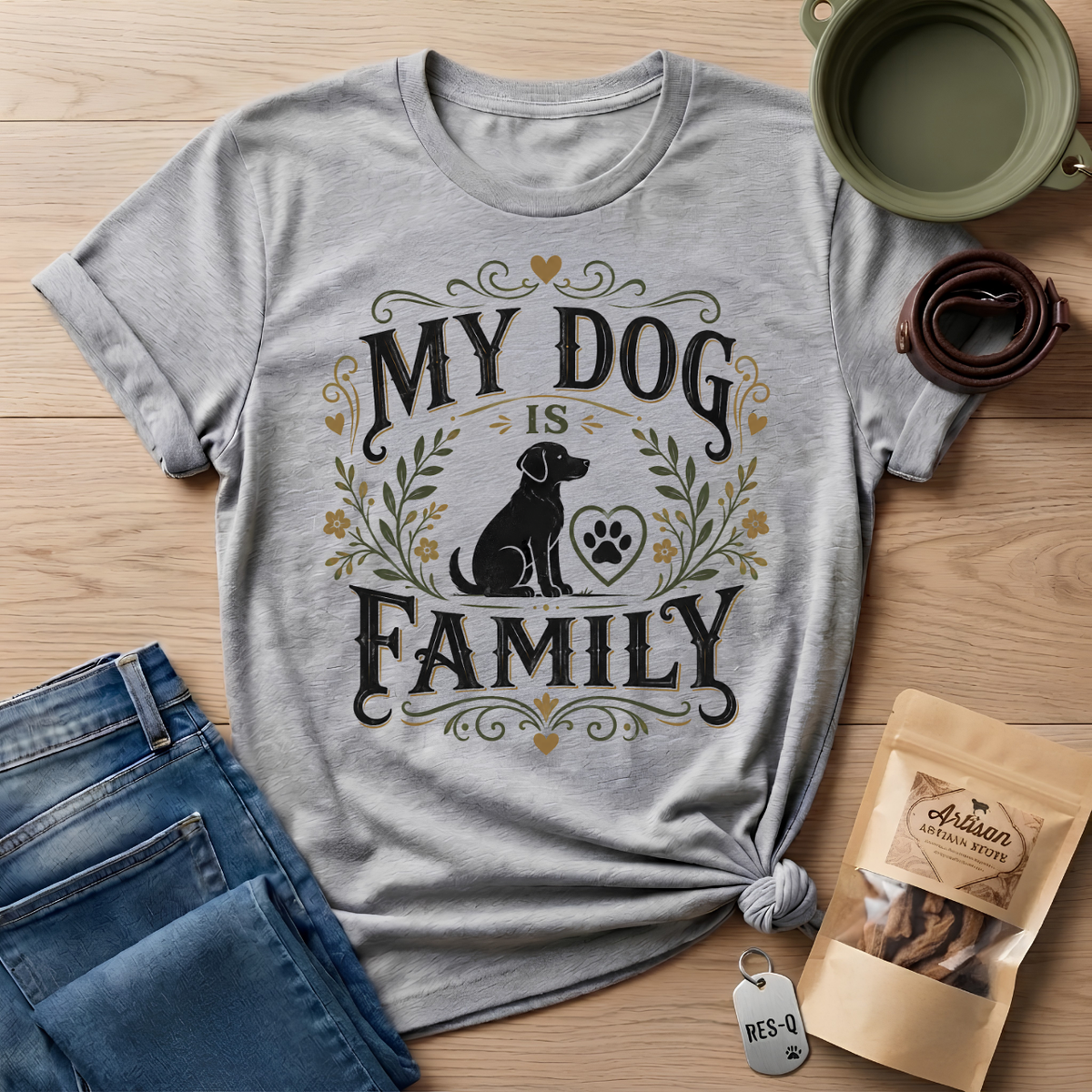 My Dog Is Family T-Shirt