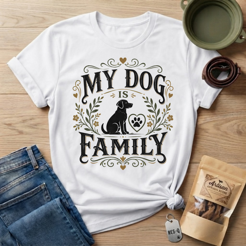 My Dog Is Family T-Shirt