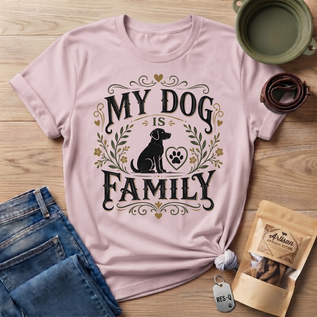 My Dog Is Family T-Shirt