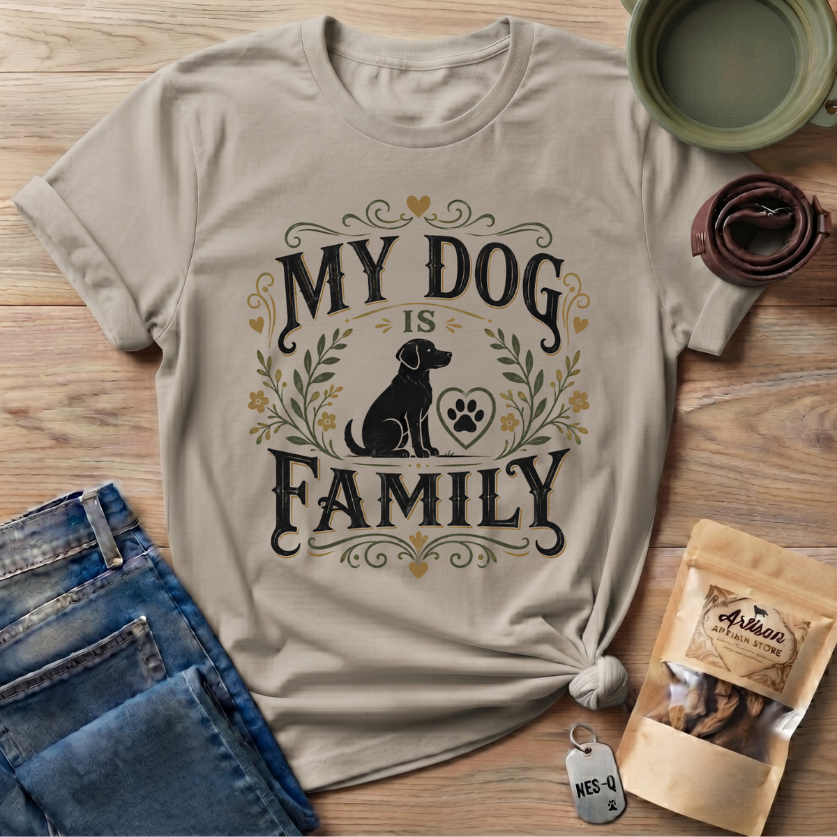 My Dog Is Family T-Shirt