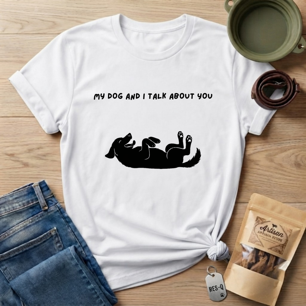 My Dog and I Talk T-Shirt